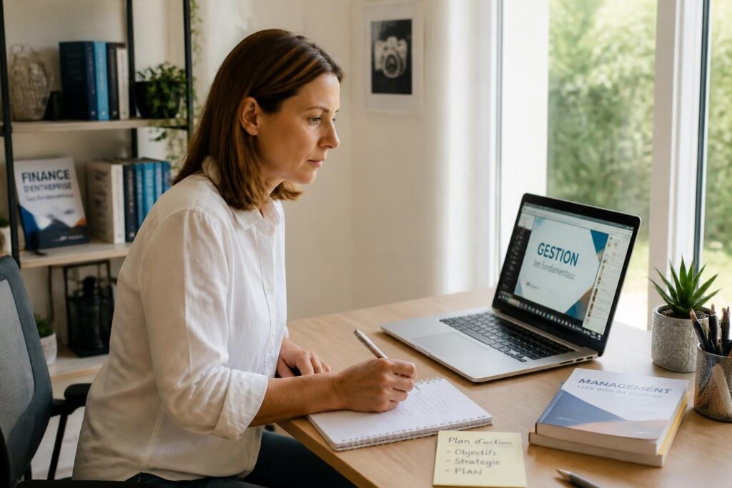 découvrez comment créer votre activité après une reconversion professionnelle en vous formant aux bases essentielles de la gestion pour assurer le succès de votre projet.