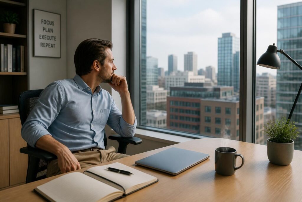 découvrez les questions essentielles à se poser pour faire le point sur sa carrière et mieux orienter son avenir professionnel.