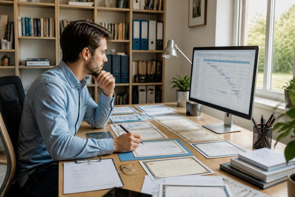 découvrez comment naviguer facilement dans le monde des certifications professionnelles et choisir la meilleure pour votre carrière.