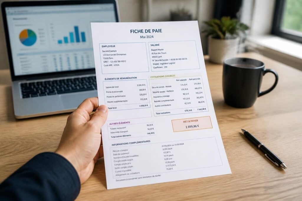 découvrez comment analyser votre fiche de paie pas à pas pour mieux comprendre chaque ligne et vos droits.