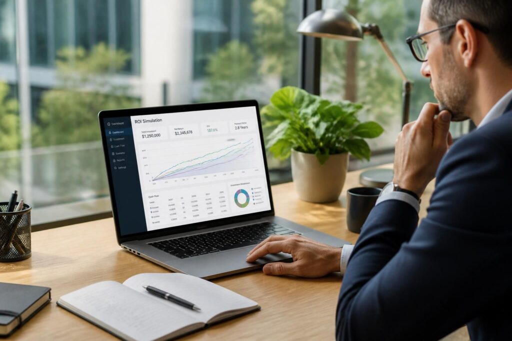 Utiliser un simulateur retour sur investissement Rezoactif pour vos projets